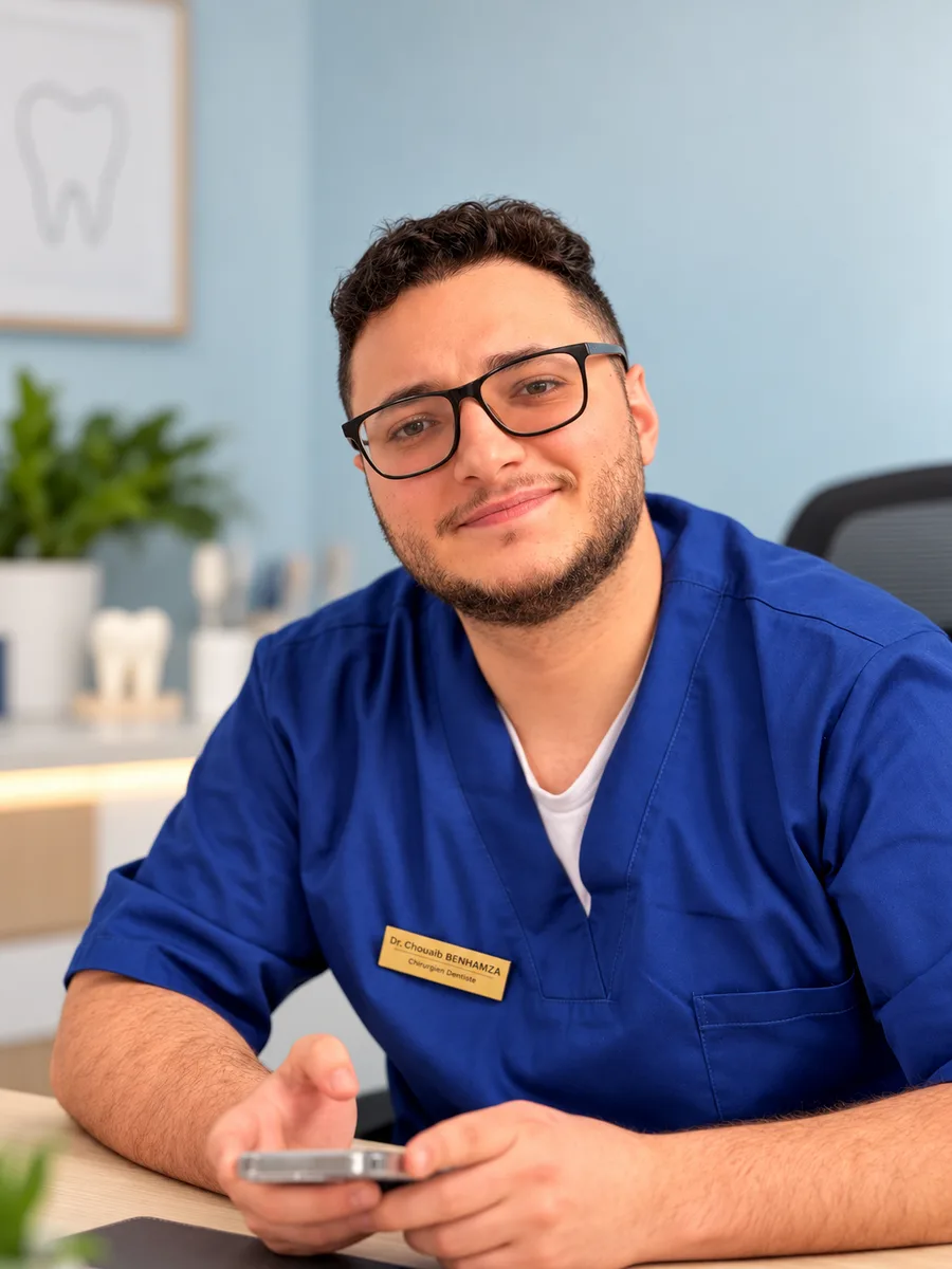 Portrait du Dr Chouaib Benhamza